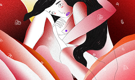 animation of a woman