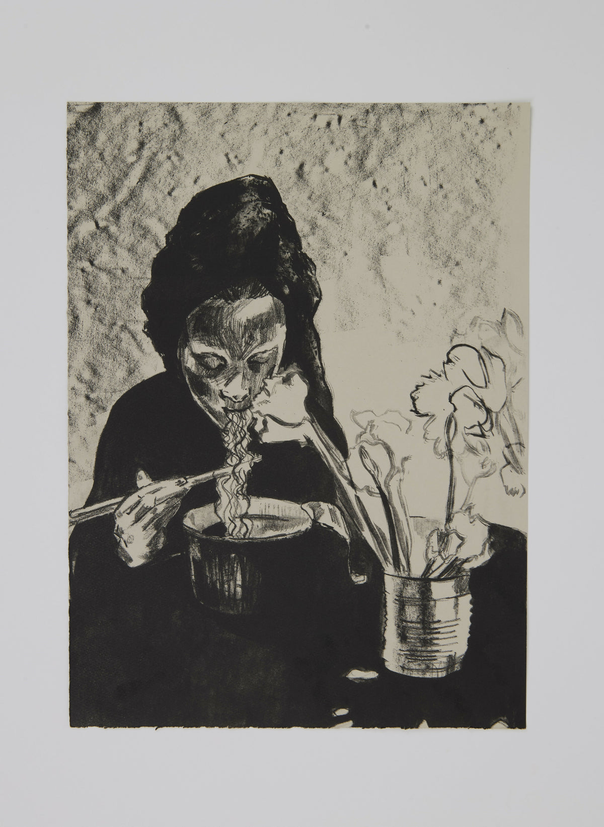 “Eating Noodles with Daffodils in February 2026“