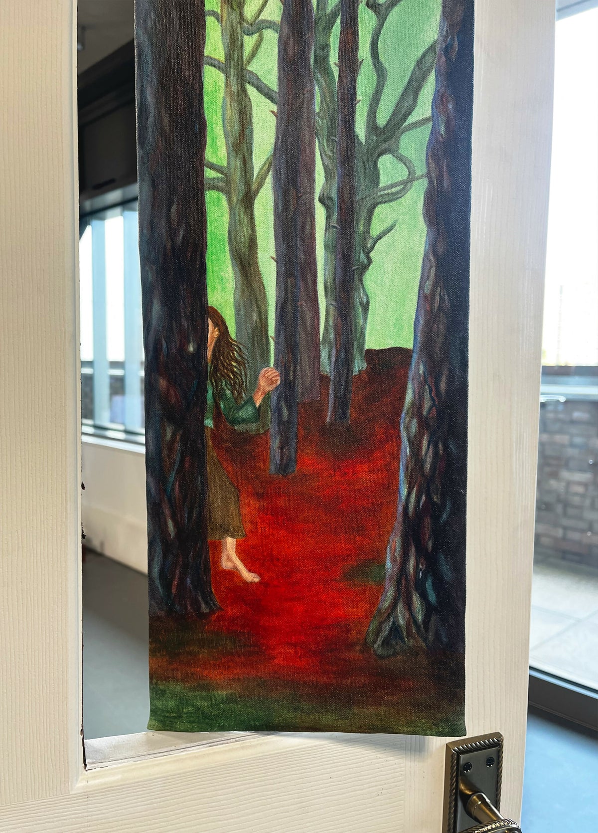 'Psychic Domain' - Door featuring 3 Paintings