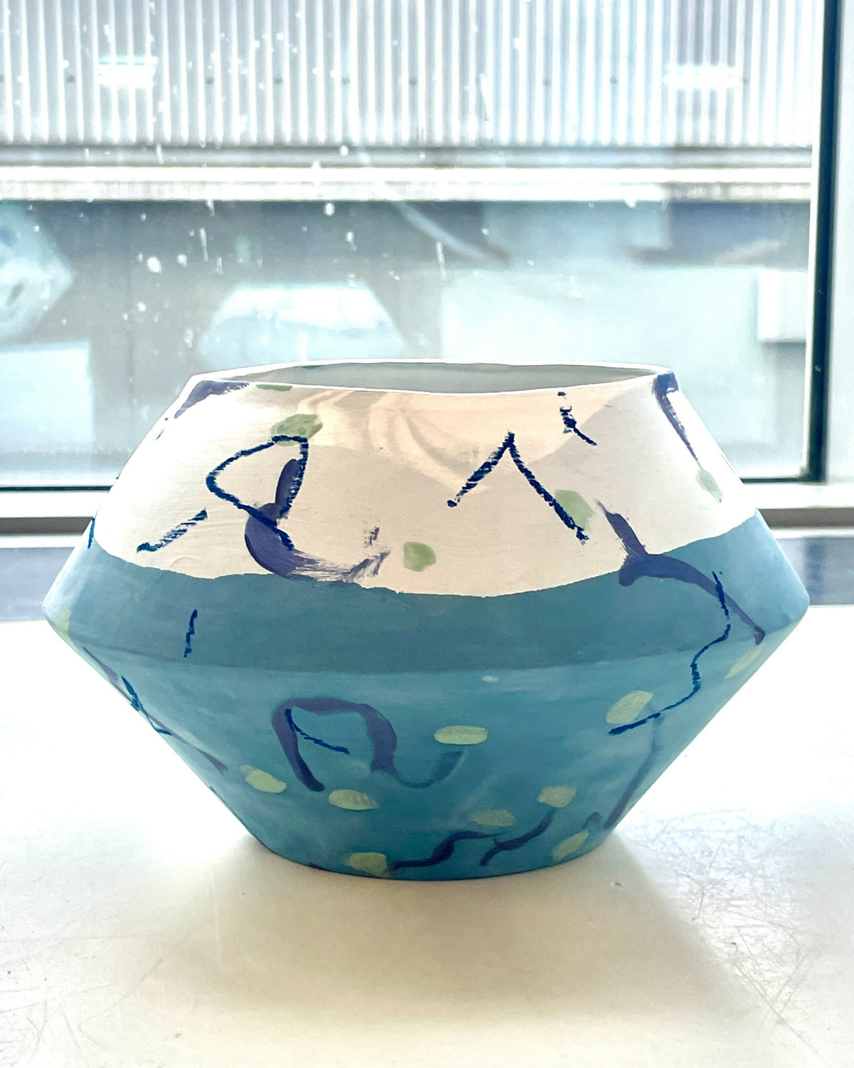 Blue and White Theeshold