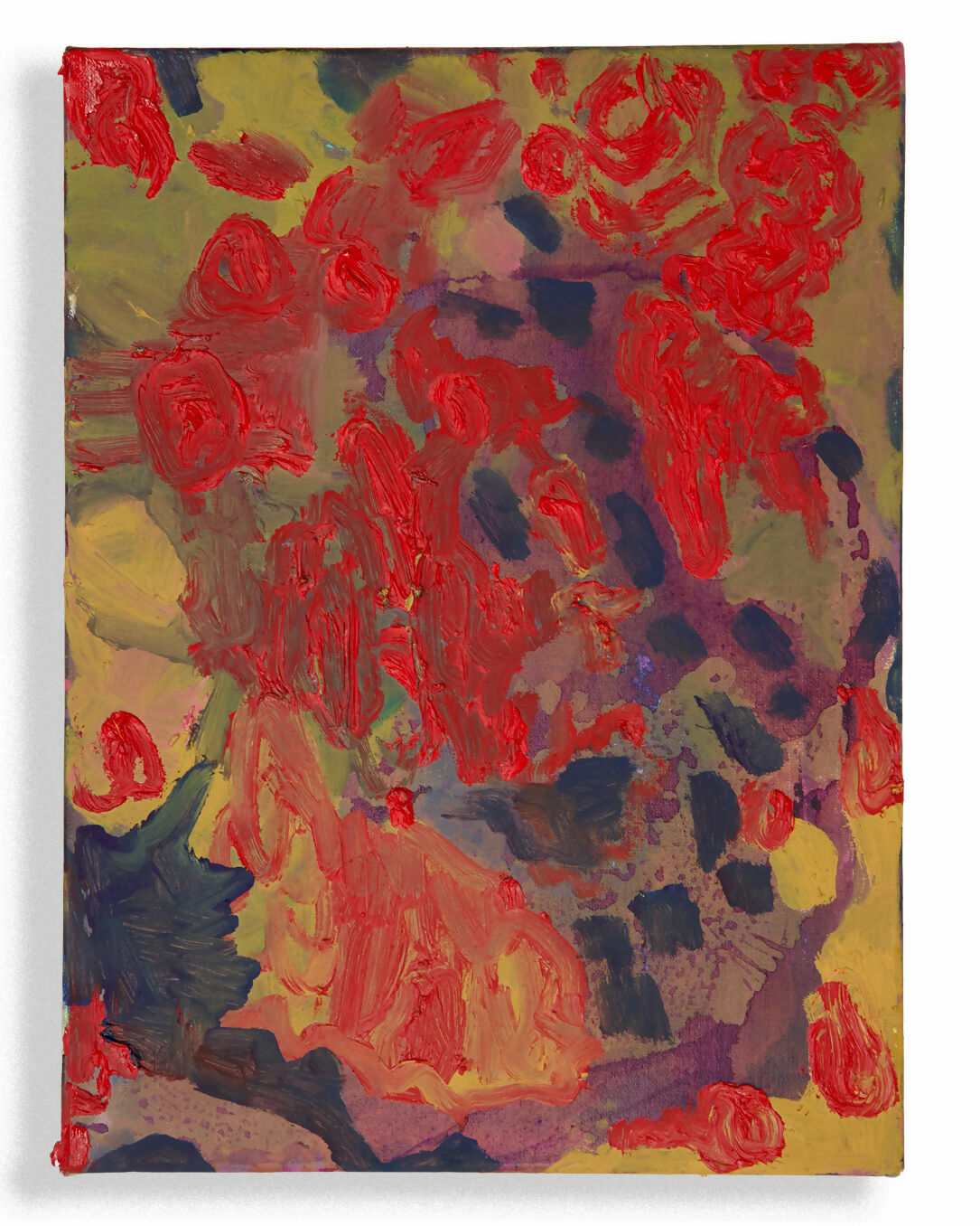 Heat Passing Through Clay, 2026 Oil on canvas 40 × 30 cm