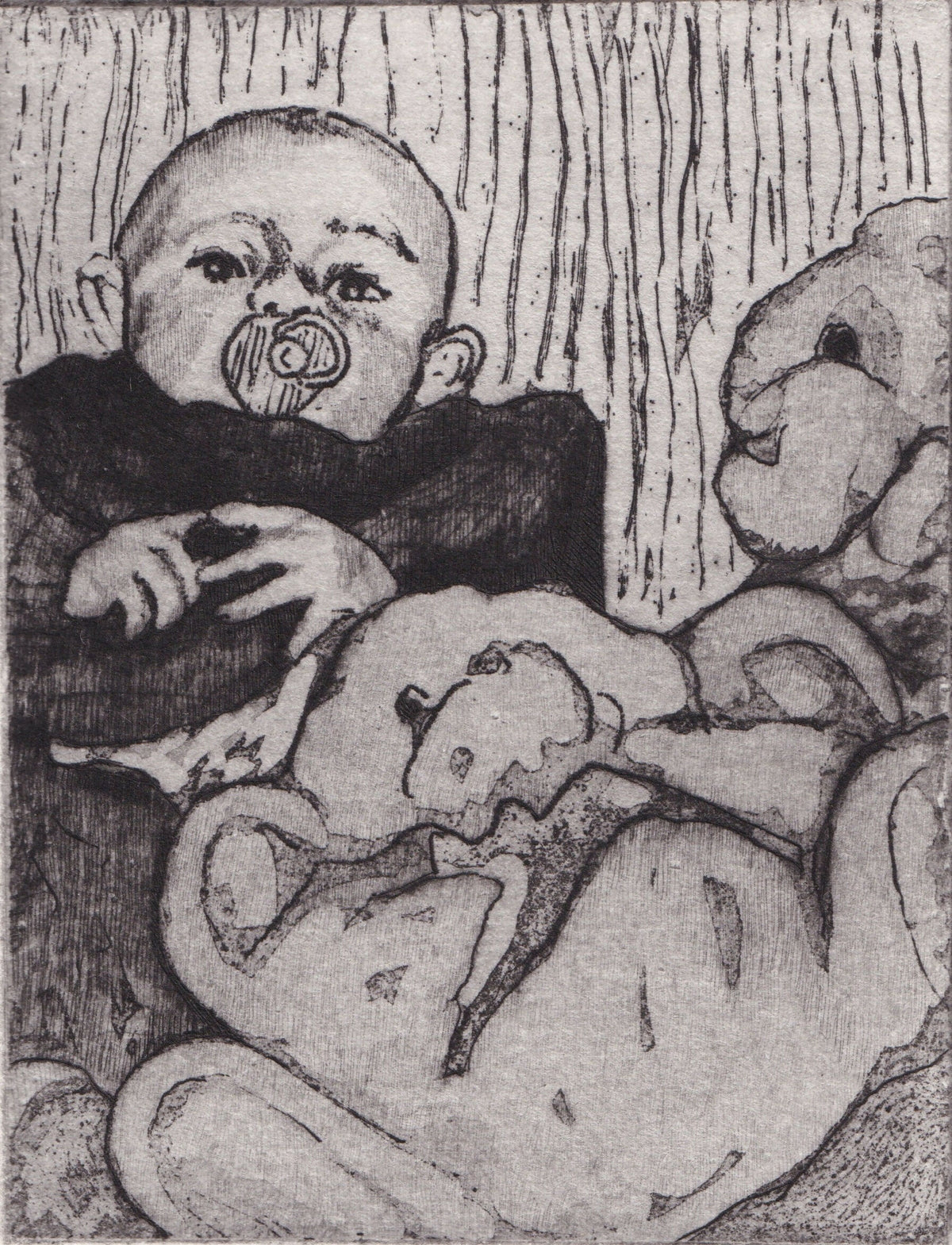 Dreamworld, 2025, intaglio print