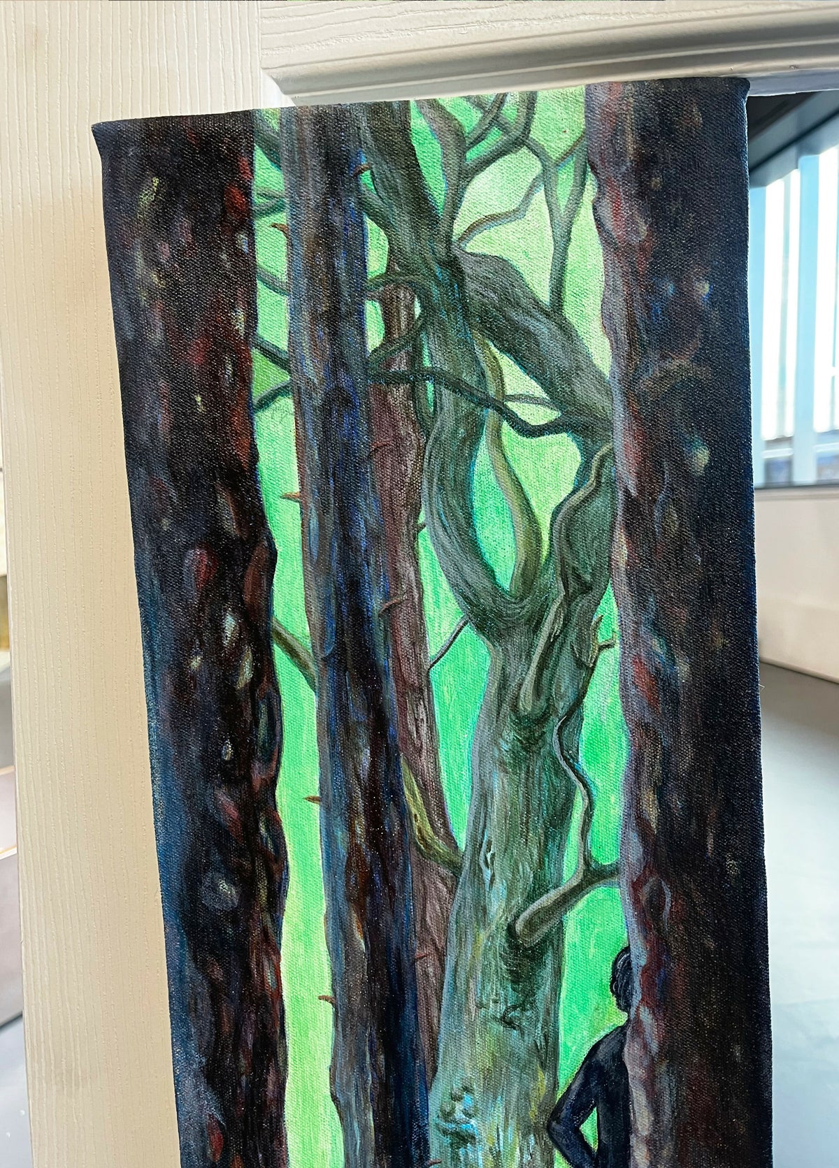 'Psychic Domain' - Door featuring 3 Paintings