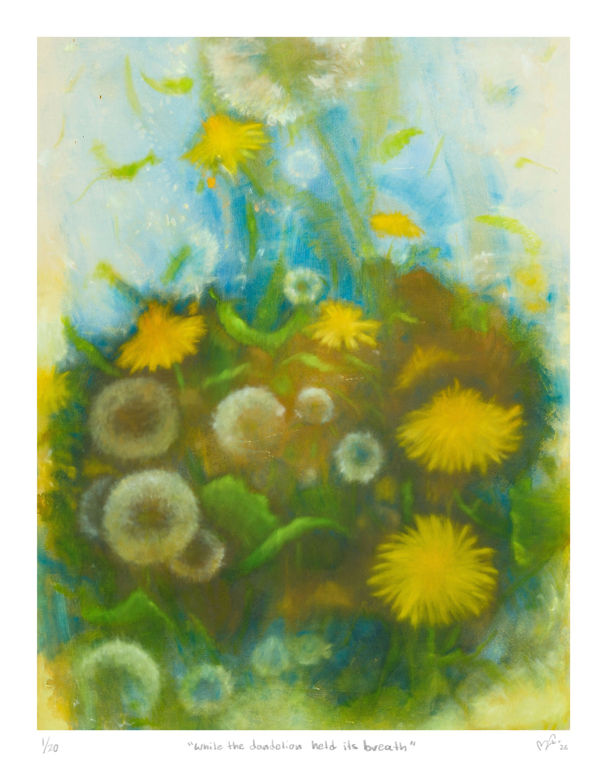 While the Dandelion held its breath