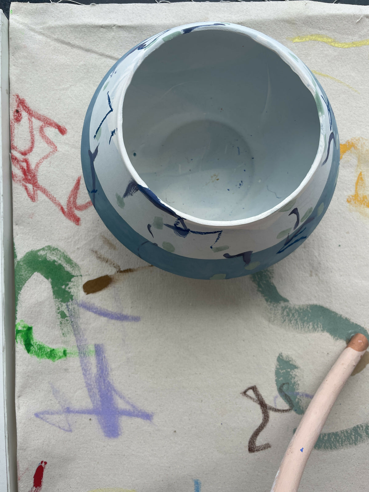 Blue and White Theeshold